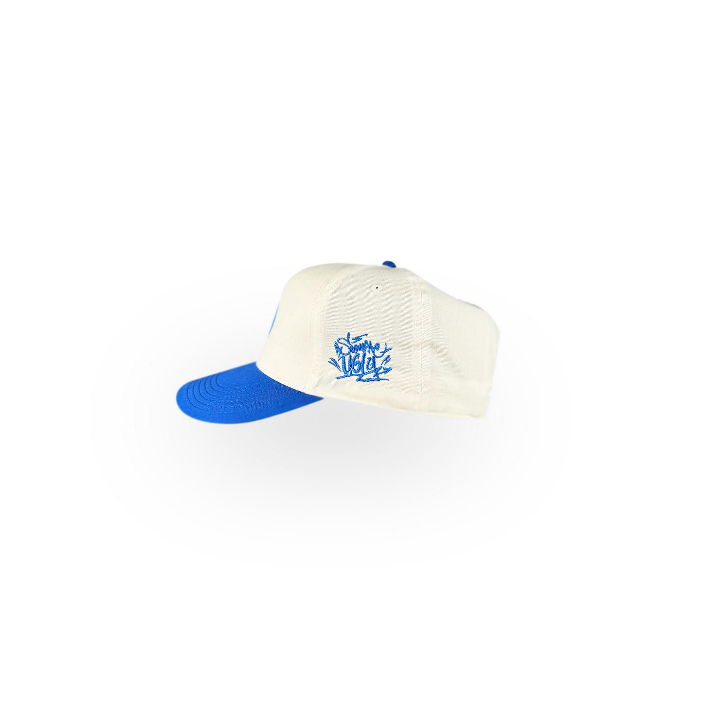 Snapback white and blue WORLDWIDE edition