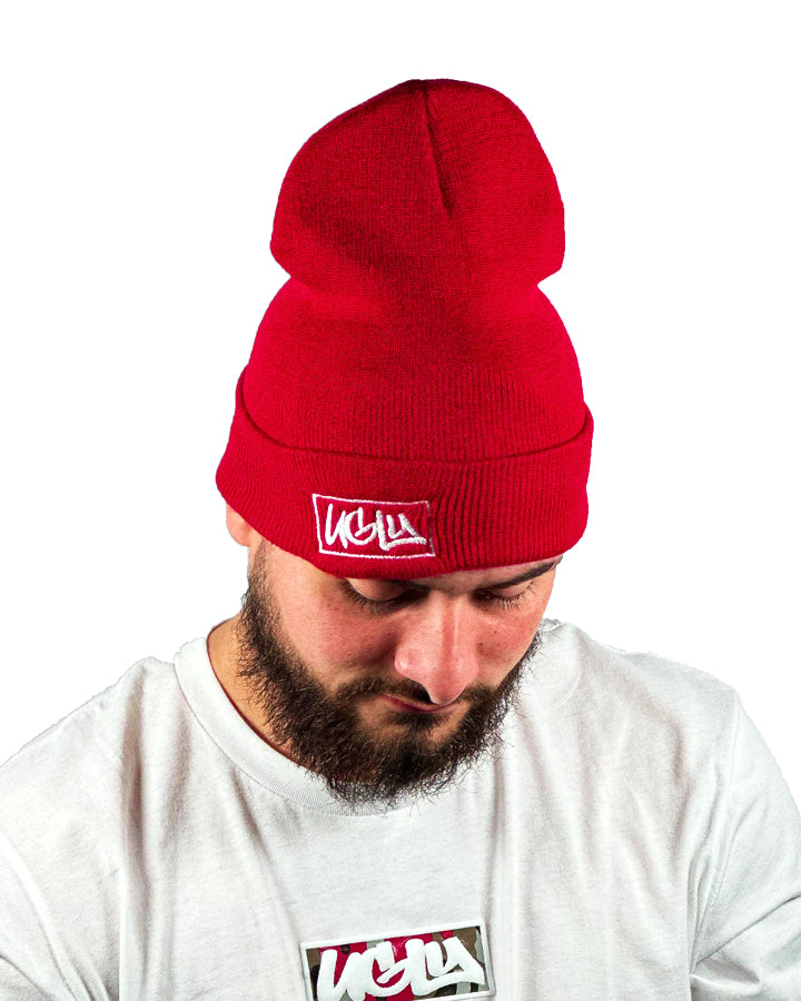 Beanie REDclassic ugly