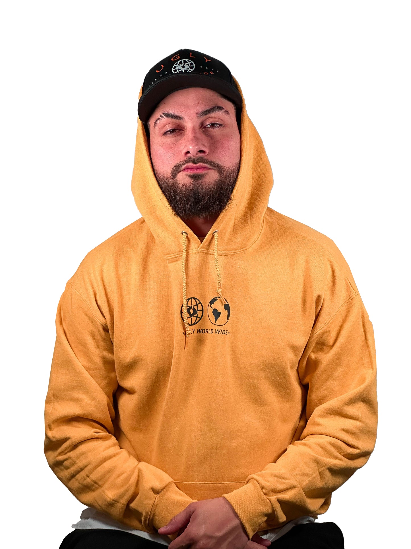 Hoodie UGLY - Mustard