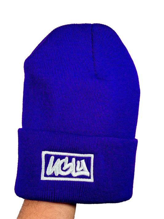 Beanie purple classic ugly